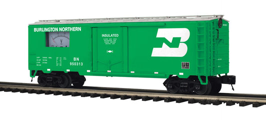 MTH 20-94884 O Scale Premier Burlington Northern 40’ Steel Sided Power Meter Car