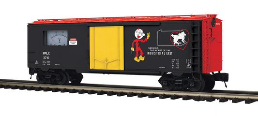 MTH 20-94885 O Scale Premier Pennsylvania Power & Light 40’ Steel Sided Power Meter Car