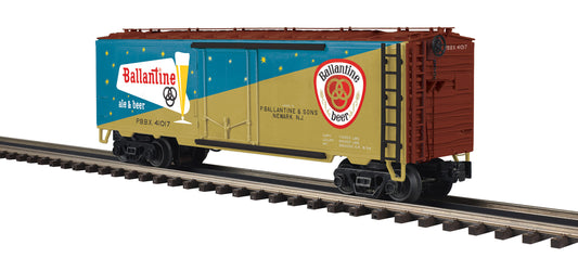 MTH 20-94962 O Scale Premier Ballantine Beer Operating Reefer Car