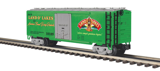 MTH 20-94963 O Scale Premier Land O' Lakes Operating Reefer Car