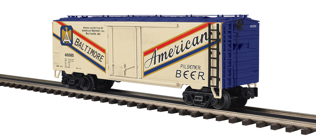 MTH 20-94964 O Scale Premier American Pilsner Operating Reefer Car
