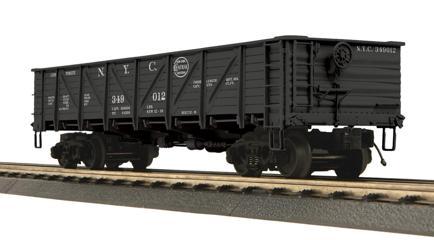MTH 20-95963 O Scale Premier New York Central 50 Ton Composite Drop Bottom Gondola Car