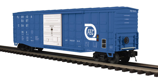 MTH 20-99566 O Scale Premier Florida East Coast 50’ Waffle Box Car