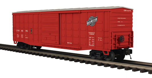 MTH 20-99568 O Scale Premier Chicago North Western 50’ Waffle Box Car
