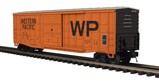 MTH 20-99572 O Scale Premier Western Pacific 50’ Waffle Box Car