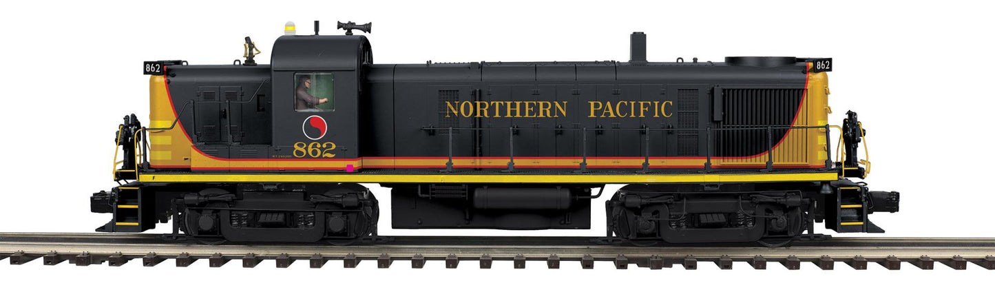 MTH 22-22150-2 O Scale Premier Northern Pacific RS-3 #862 Scale Wheels