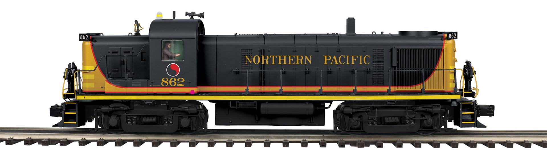 MTH 22-22150-2 O Scale Premier Northern Pacific RS-3 #862 Scale Wheels