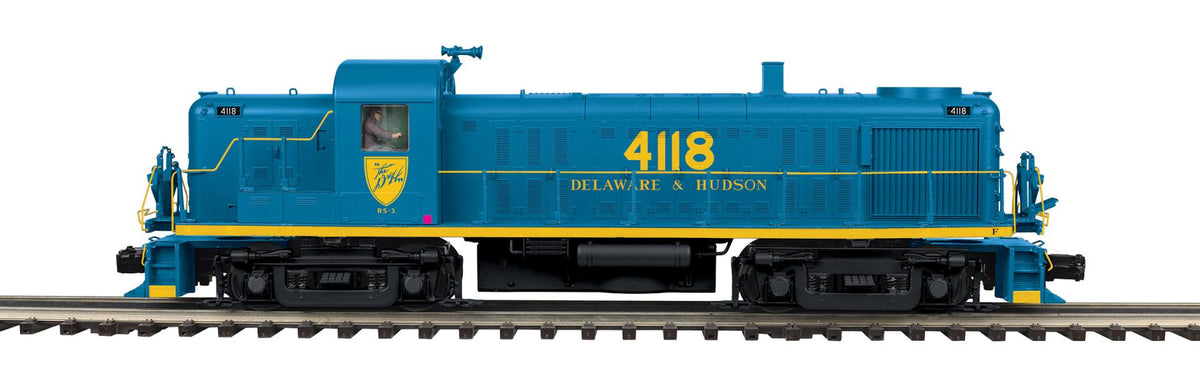 MTH 22-22153-2 O Scale Premier Delaware & Hudson RS-3 #4118 Scale Wheels
