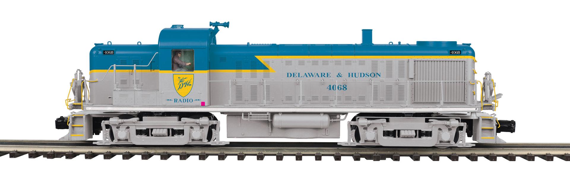 MTH 22-22155-2 O Scale Premier Delaware & Hudson RS-3 #4068 Scale Wheels