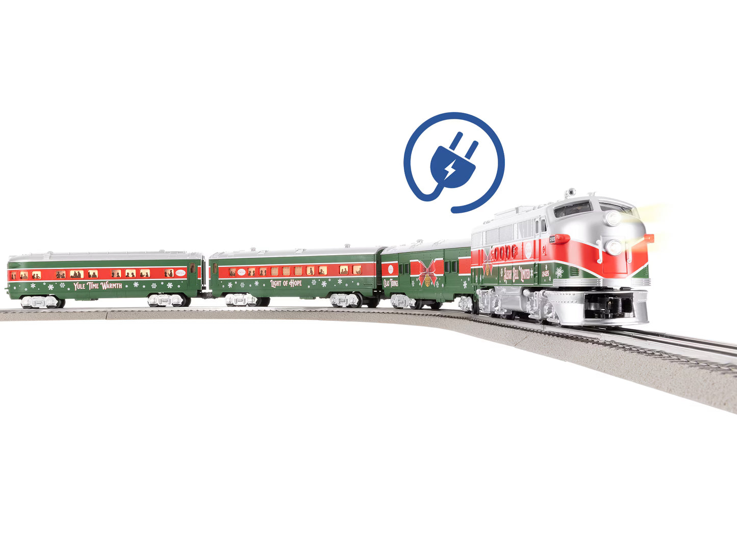 Lionel 2423060 O Gauge Sleigh Bell Limited Passenger Set