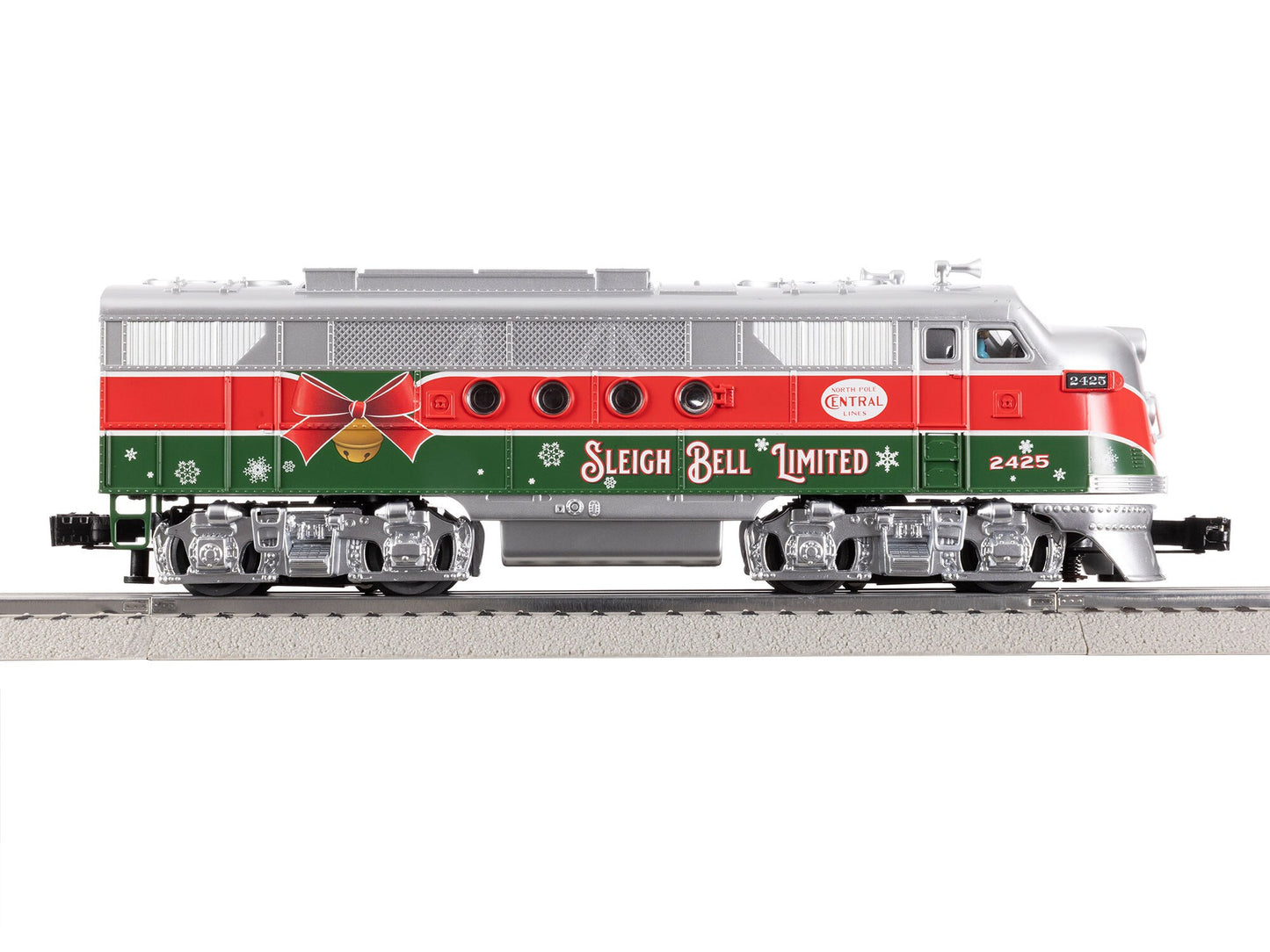 Lionel 2423060 O Gauge Sleigh Bell Limited Passenger Set