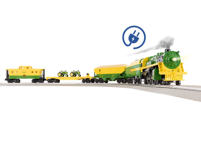 Lionel 2423070 O Gauge John Deere Steam Freight LionChief Set