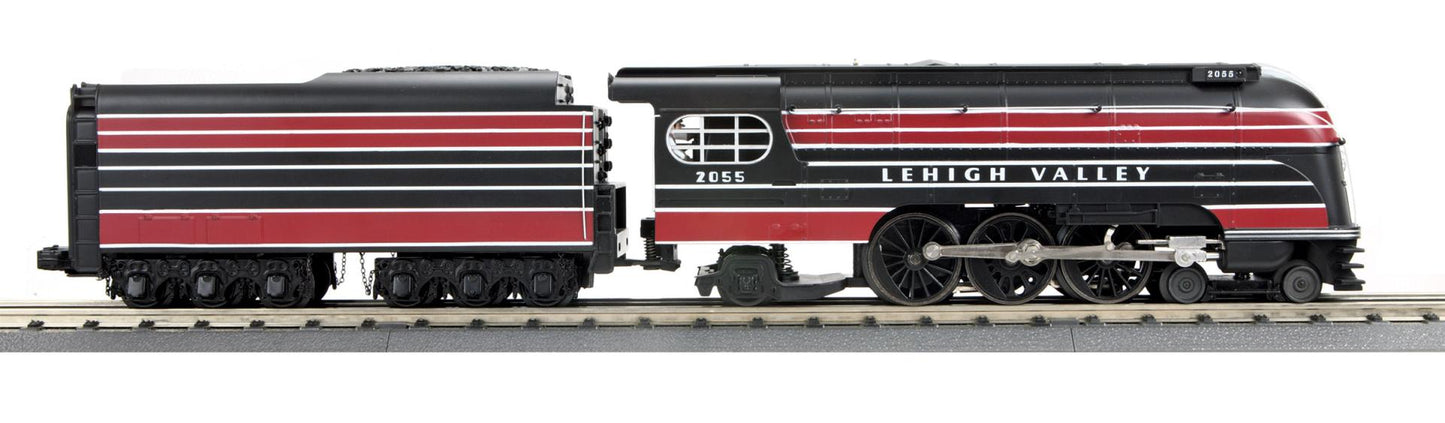 MTH 30-1943-1 O Gauge RailKing Lehigh Valley 4-6-2 Forty-Niner Steam Engine w/Proto-Sound 3.0