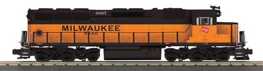 MTH 30-21434-1 O Gauge RailKing Milwaukee Road #4007 SD-45 Diesel