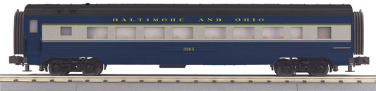 MTH 30-68335 O Gauge RailKing Baltimore & Ohio 60’ Streamlined Coach Car