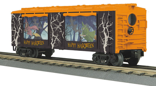 MTH 30-79729 O Gauge RailKing Halloween Operating Action Car (Witches)