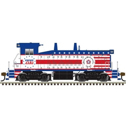 Atlas 30138855 Master DCS SW9 Locomotive Republic Steel #200 Red/White/Blue