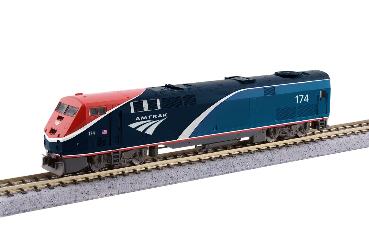 Kato 176-6041 N Scale Amtrak GE P42 Phase VII #174