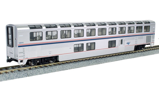 Kato 35-6066 HO Scale Amtrak Superliner I Lounge Phase VI #33003