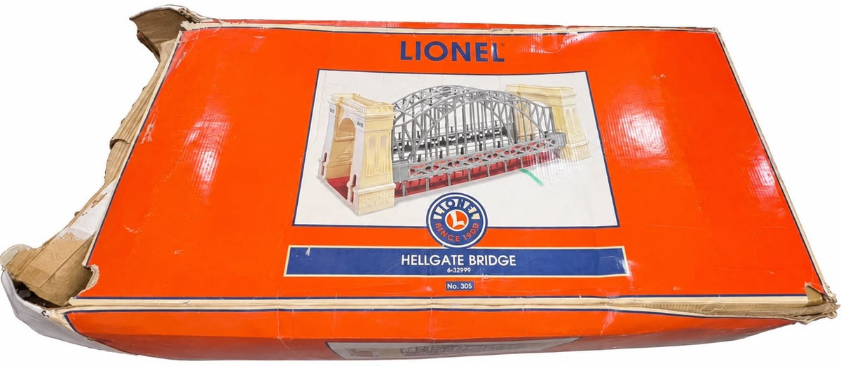 Lionel 32999 Standard Gauge Hellgate Bridge (Red and Cream)