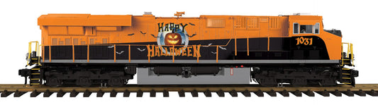 MTH 70-2190-1 G Gauge RailKing One Gauge Halloween ES44AC Diesel Engine w/ Proto-Sound 3.0
