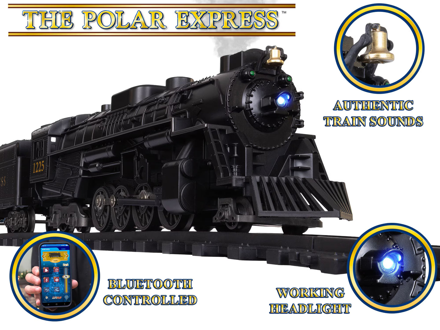Lionel 712133 O Gauge The Polar Express Battery Operated O-Gauge Train Set