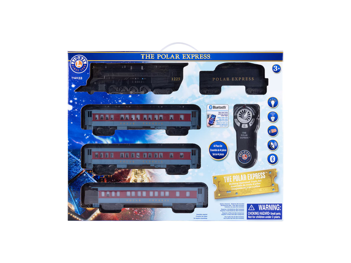 Lionel 712133 O Gauge The Polar Express Battery Operated O-Gauge Train Set