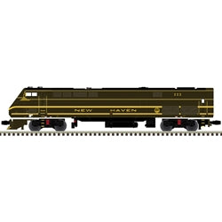 Atlas 30138892 Premier P42 Genesis Locomotive Metro North – New Haven Heritage #222 (Green/Yellow/Black) - 3RL