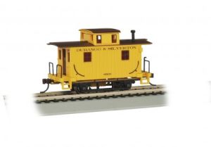Bachmann 18403 Durango & Silverton Yellow Bobber Cabooses