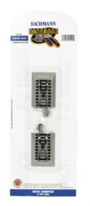 Bachmann 44591 Hayes Bumpers for Nickel Silver E-Z Track w/Grey Roadbed (2/card)
