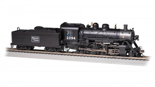 Bachmann 57907 HO 2-8-0 Steam Loco B&M #2394/DCC Sound