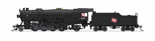 Broadway Limited 10054 N USRA Heavy Mikado, MILW 337, Paragon4 Sound/DC/DCC