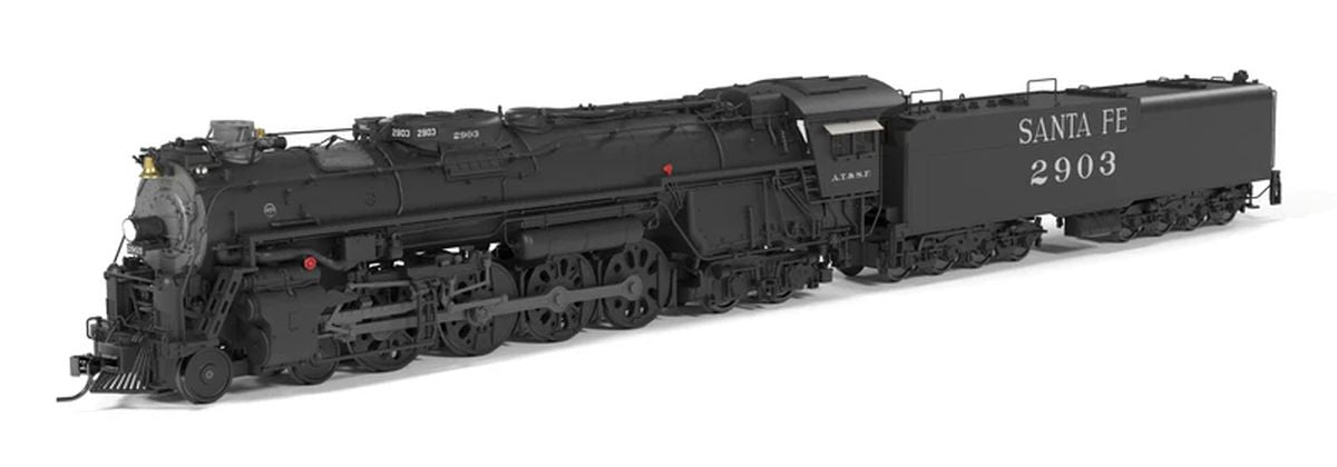 Broadway Limited 10107 ATSF Class 2900 4-8-4, #2903, Post-1947 Appearance, No-Sound / DCC-Ready