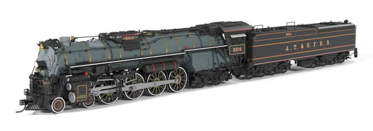 Broadway Limited 10119 ATSF Class 2900 4-8-4, 2914, Ornate 1870's Fantasy Paint, No-Sound / DCC-Ready