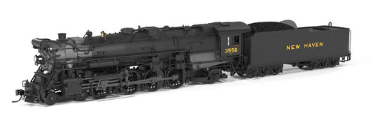 Broadway Limited 10150 New Haven R3a 4-8-2, 3556, 1928 - 1939 Appearance, Paragon4 Sound/DC/DCC, Smoke