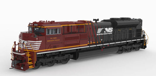 Broadway Limited 10435 EMD SD70ACe, NS 1230 "Birmingham", Office Car Special, Paragon4 Sound/DC/DCC