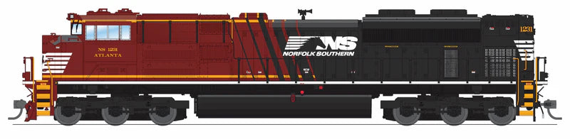 Broadway Limited 10436 EMD SD70ACe Norfolk Southern 1231 "Atlanta" Office Car Special Paragon4 Sound/DC/DCC