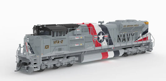 Broadway Limited 10442 EMD SD70ACe US Navy #101 Fantasy Paint, No Paint