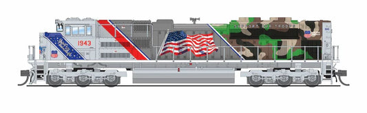 Broadway Limited 9980 EMD SD70ACe, UP 1943, “The Spirit” Locomotive, Paragon4 Sound/DC/DCC