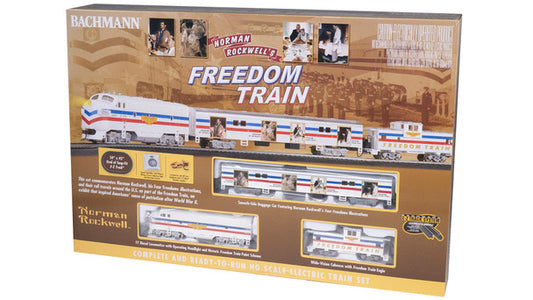 Bachmann 00767 Norman Rockwell Freedom Train Diesel