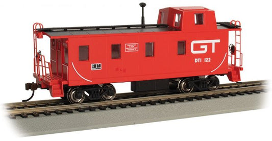Bachmann 14004 Streamlined Caboose with Offset Cupola Grand Trunk #122