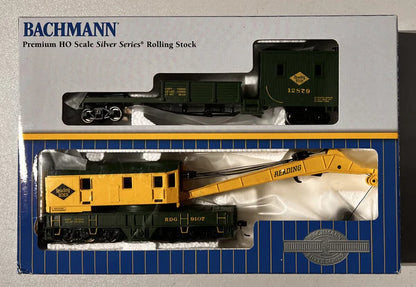 Bachmann 16110 Reading 250-Ton Steam Crane Car and Boom Tender
