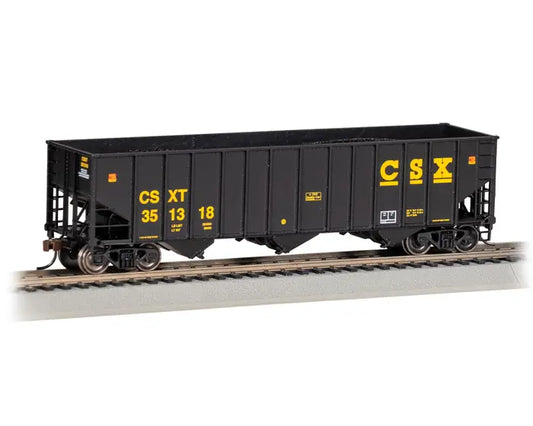Bachmann 18727 HO CSX 100 Ton 3 Bay Hopper #351318