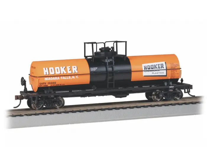 Bachmann 75807 HO Chemical Tank Car Hooker Chemicals #15688 W/Small Dome