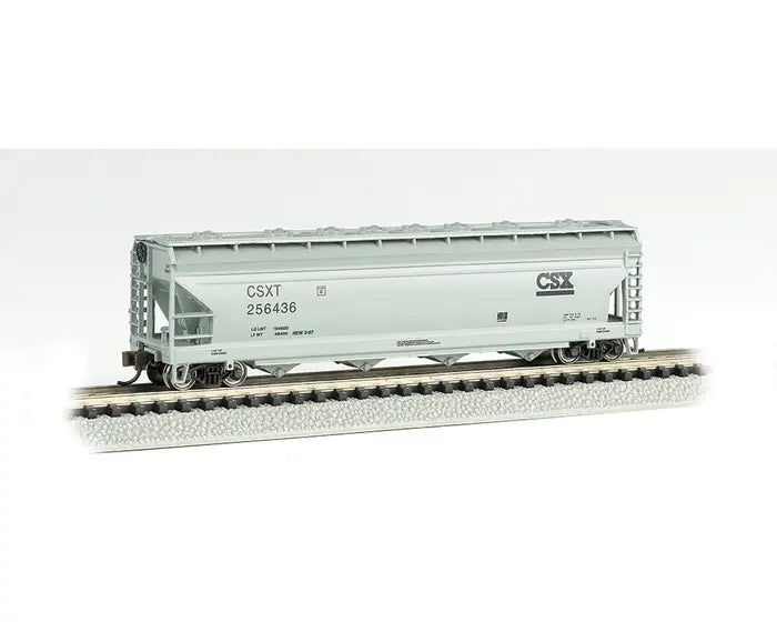 Bachmann 17557 CSX ACF 56' 4-Bay Center Flow Hopper