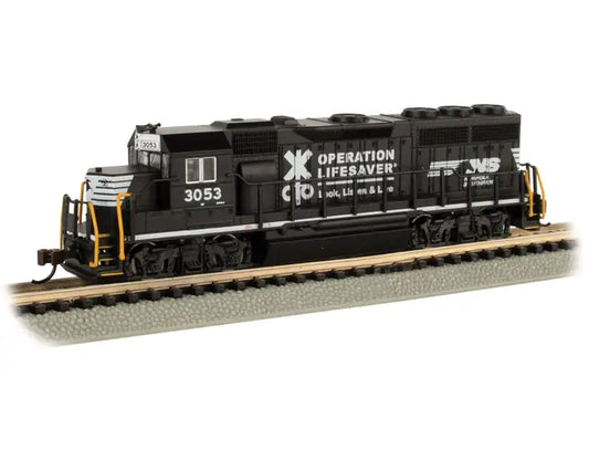 Bachmann 63565 EMD GP40 Norfolk Southern Operation Lifesaver