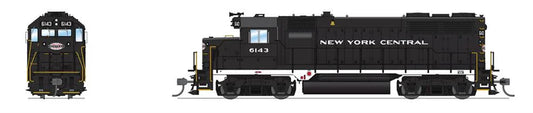 Broadway Limited 7540 EMD GP35, NYC 6143, Black w/ White Paragon4 Sound/DC/DCC