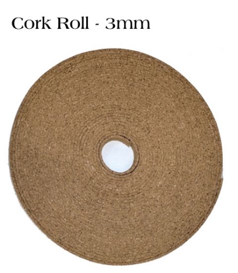 Cork Roadbed Roll, 3mm - N Scale