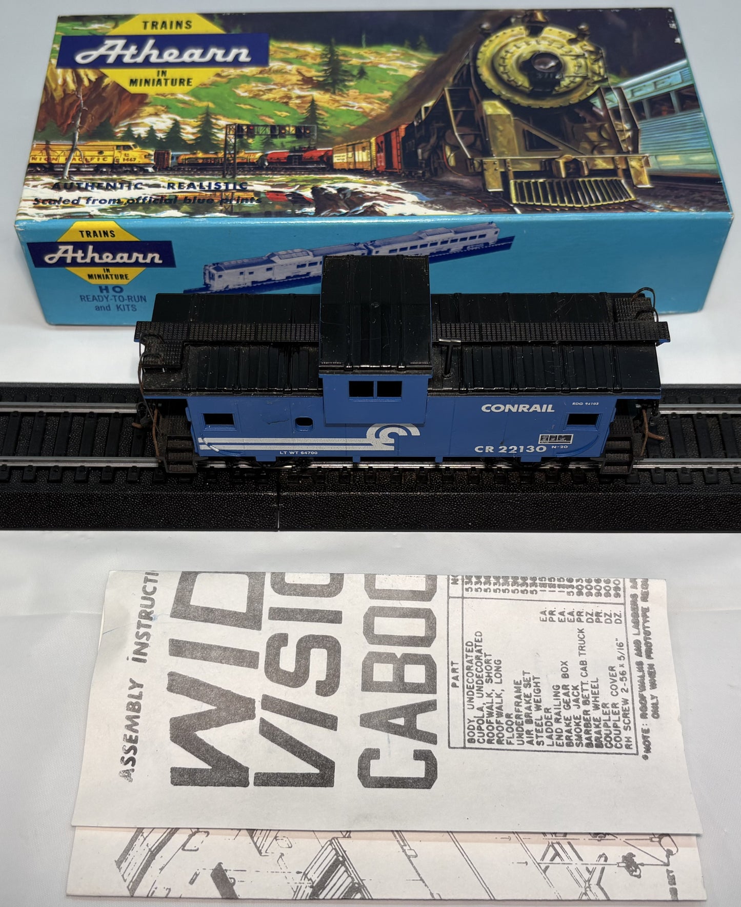 Athearn Rail Runner 256 HO Wide Vision Caboose
