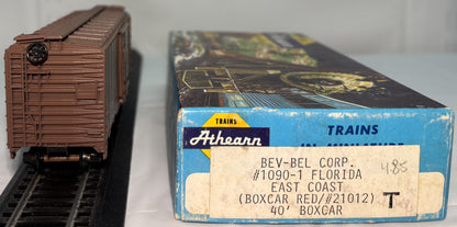 Athearn Bev-Bel 1090-1 HO Florida East Coast Box Car